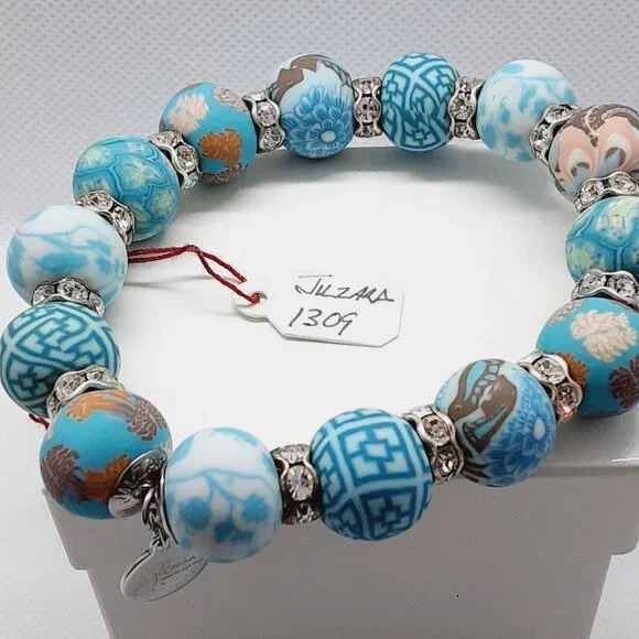 CLOSET SALE!! New Jilzara polymer premium clay beaded bracelet - Picture 4 of 8